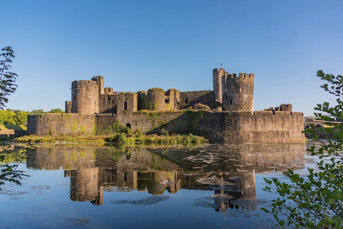 Tocht door de bergen vanaf Wales met Caerphilly Castle en St Fagans Museum