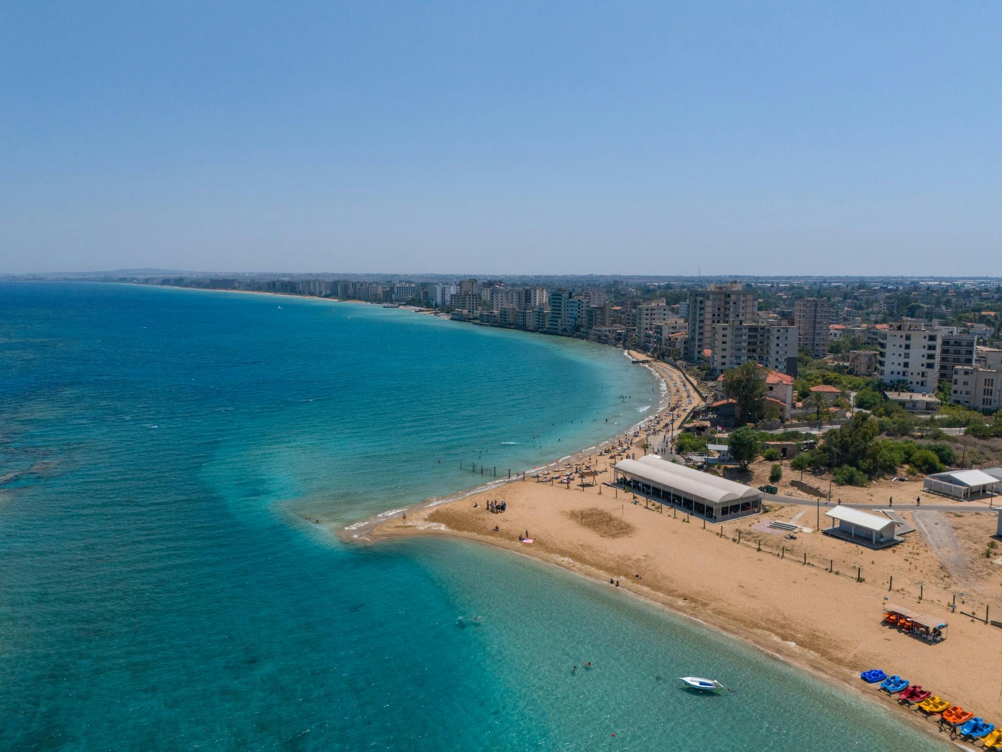 Half-day guided Varosha and Salamis Beach tour with lunch