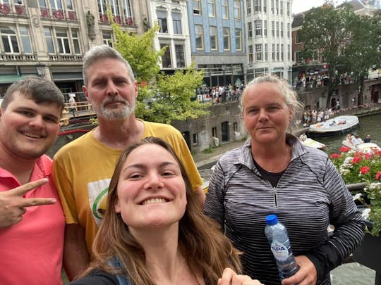 Utrecht bei einem privaten geführten Spaziergang mit einem lokalen Tourguide