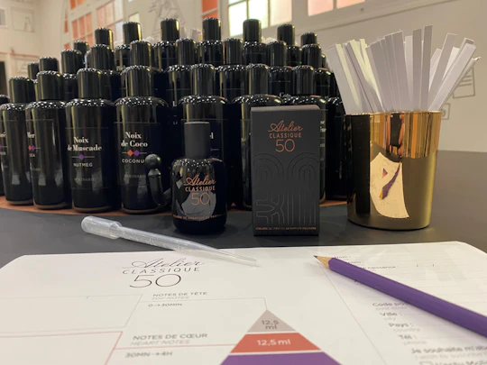 Classic workshop at Molinard Parfums in Cannes