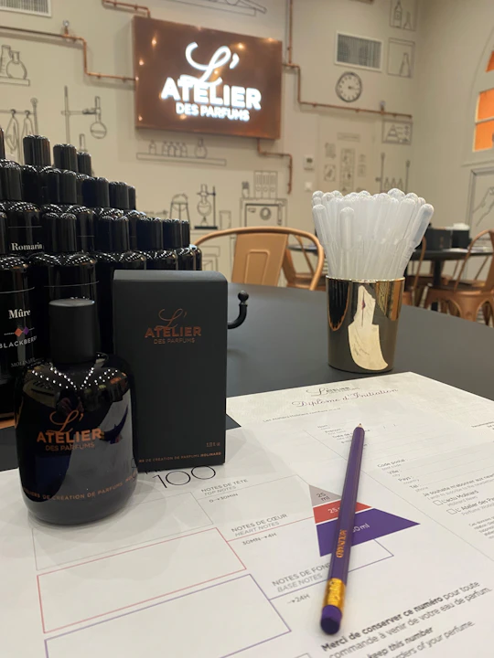 Premium workshop at Molinard Parfums in Grasse Bastide