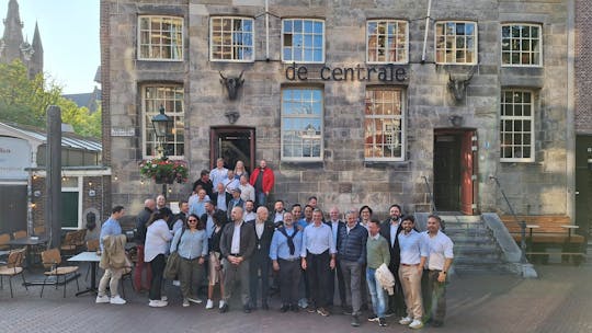 3-Gänge-Wanderung mit Abendessen durch Delft