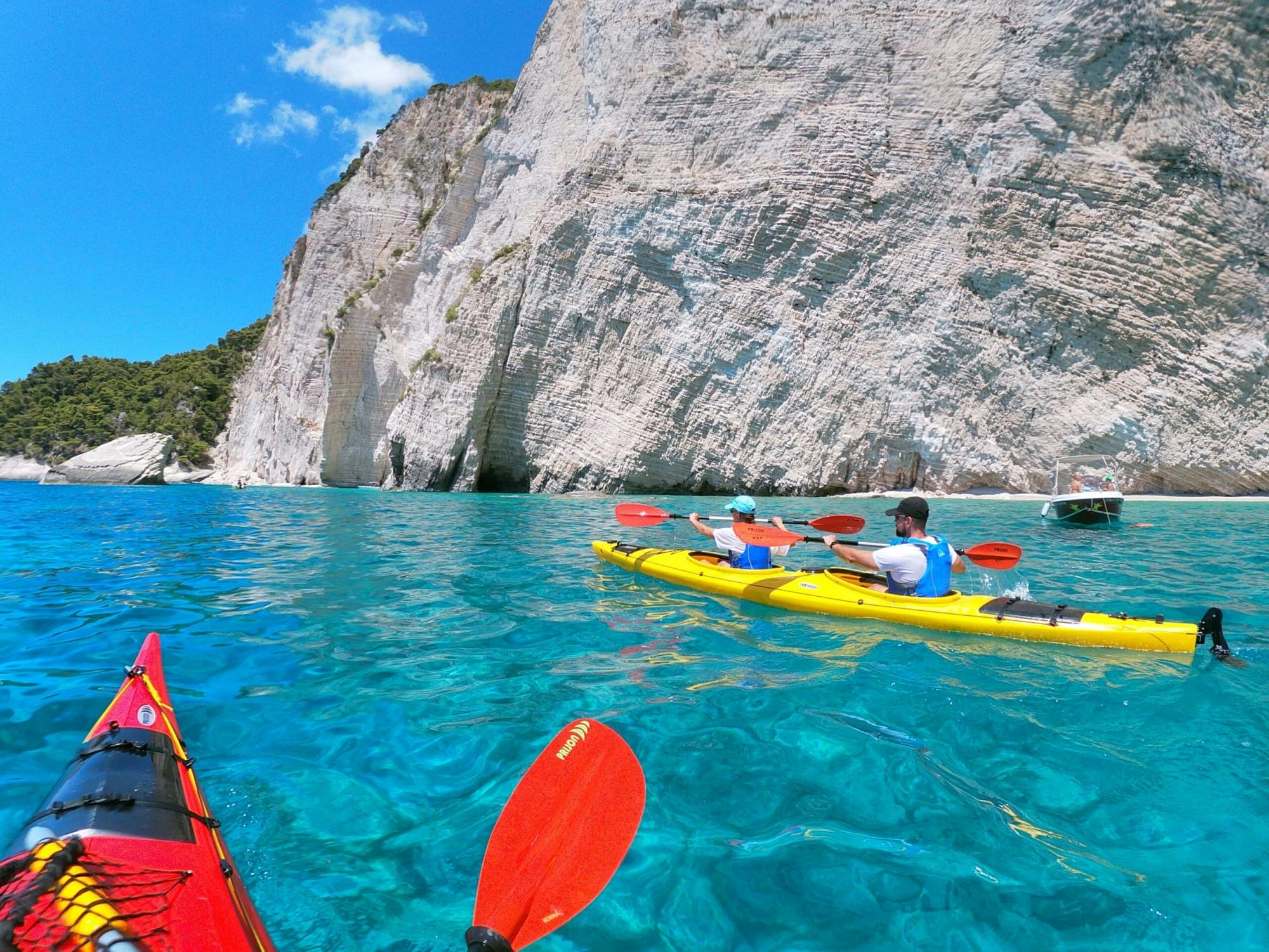 Sea kayaking experience from Argostoli
