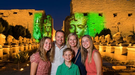 Visite nocturne des points forts de Louxor au départ d'Hurghada