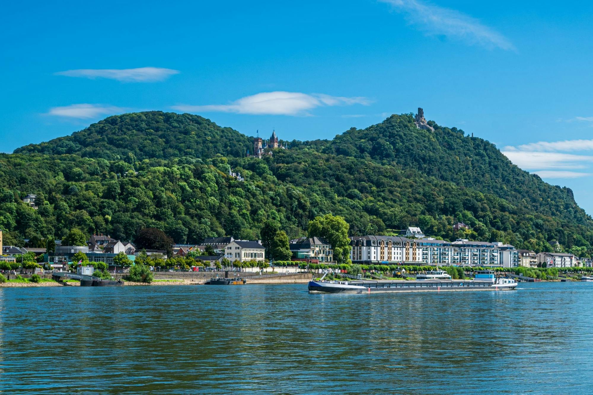 Cruise from Bonn Harbour to Königswinter with German live guide