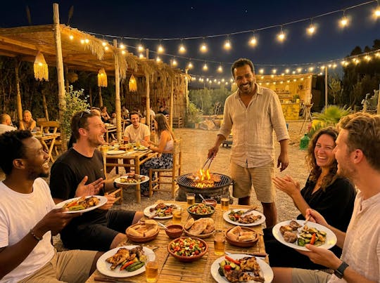 Sandboarding i marokański grill w Agadirze - 