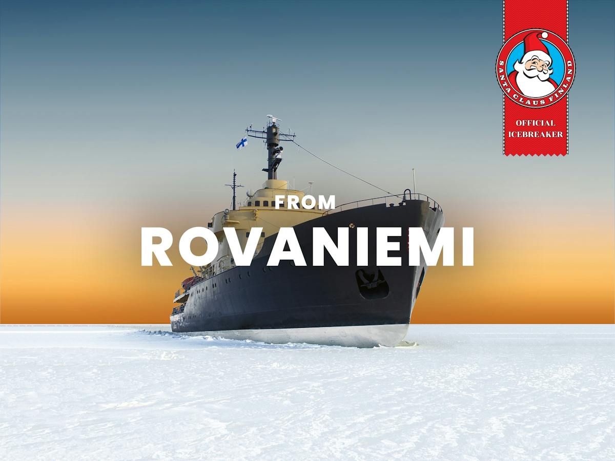 Boottocht ijsbreker Sampo vanuit Rovaniemi