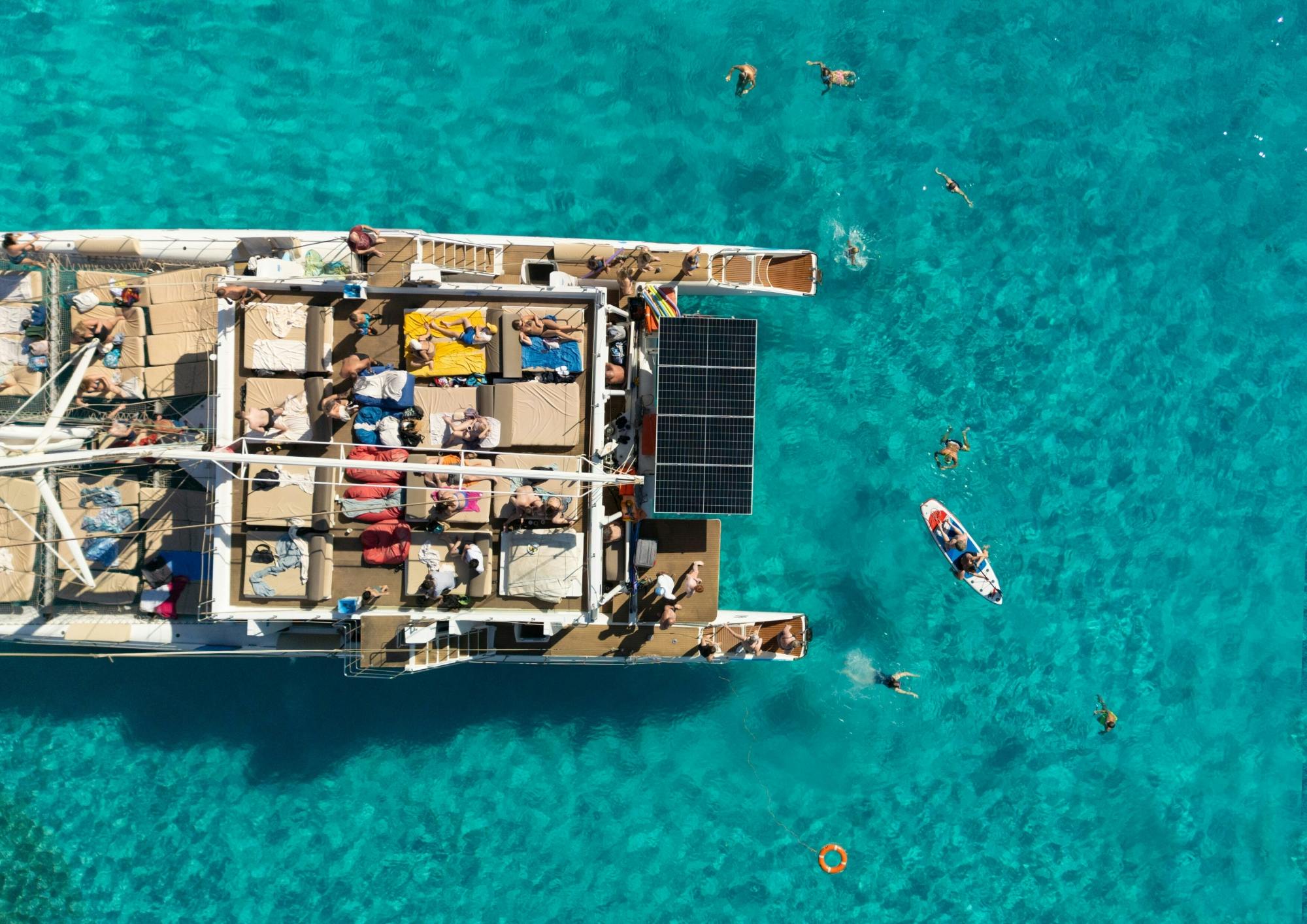 Konnos Bay relaxing catamaran trip
