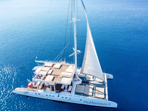 Konnos Bay relaxing catamaran trip