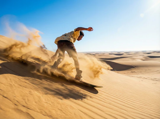 Sahara Adventure with Quad Biking, Sandboarding, Camel Ride and BBQ