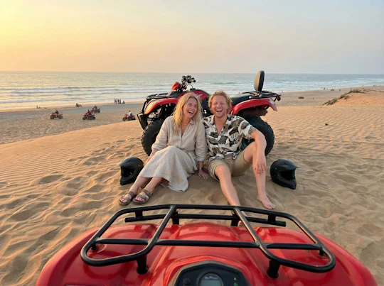 Quad adventure in Morocco’s desert with traditional mint tea