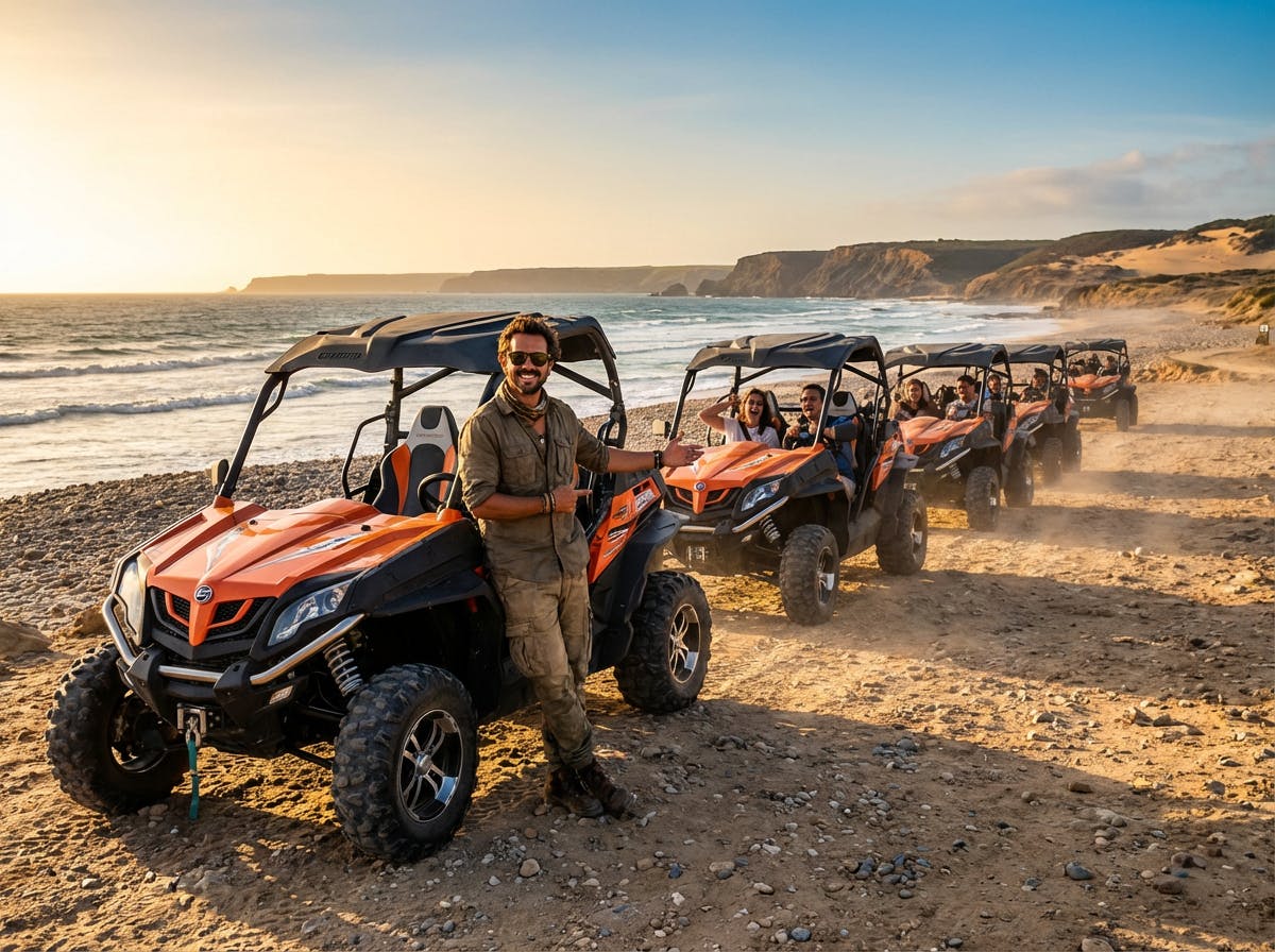 Excursion en buggy avec thé marocain