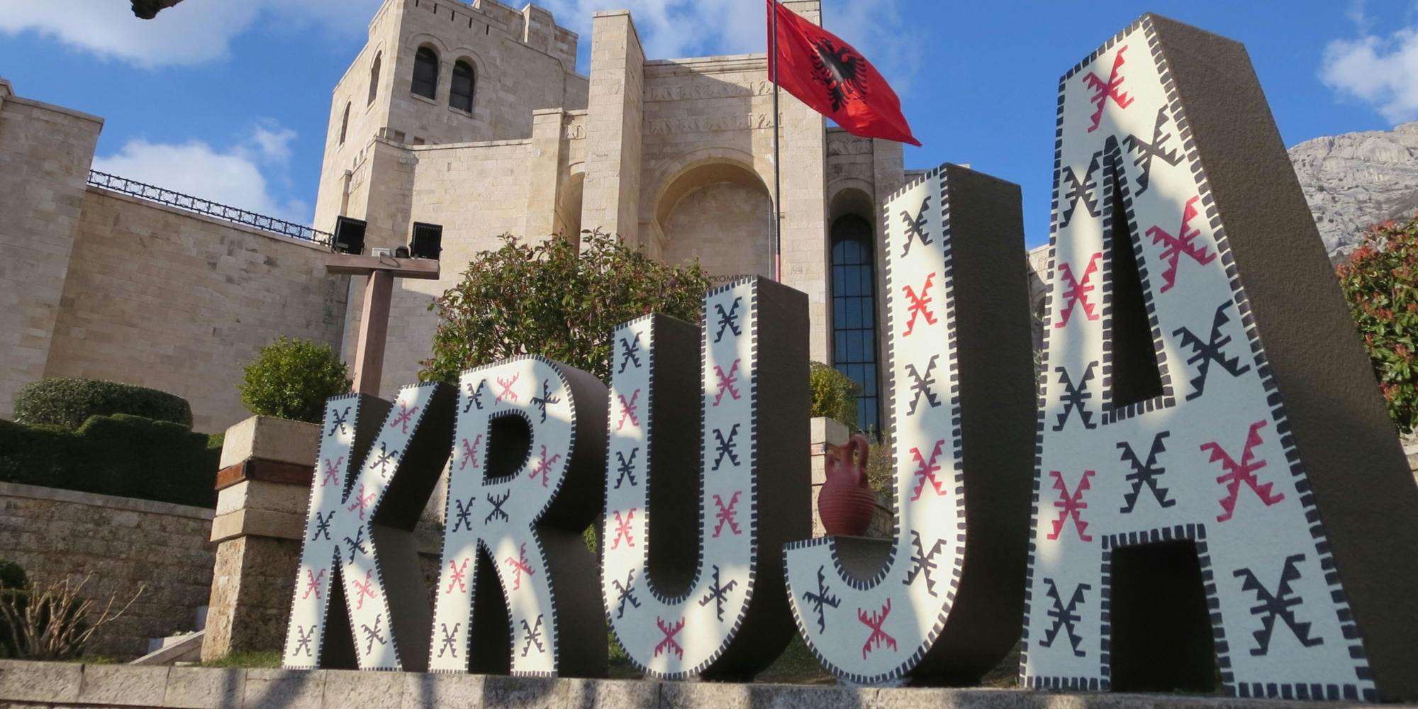 Visite guidée du château de Kruja, du bazar ottoman et de Sari Salltik
