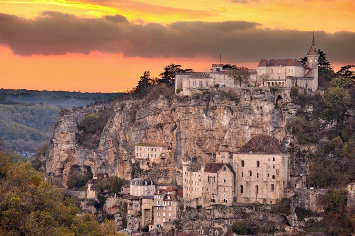 Bezoek aan het dorp Rocamadour voor een halve dag vanuit Sarlat-la-Canéda