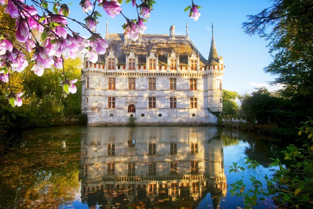 Rondleiding kasteel Azay-le-Rideau halve dag vanuit Tours