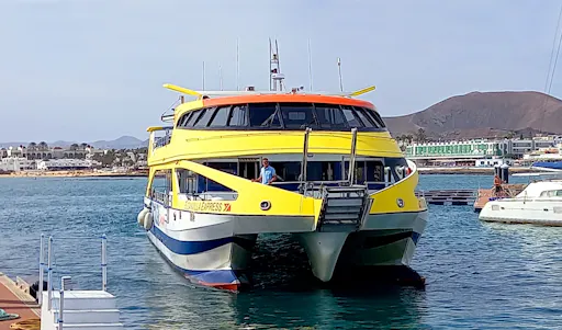 One way ferry ticket with Fred Olsen to Lanzarote