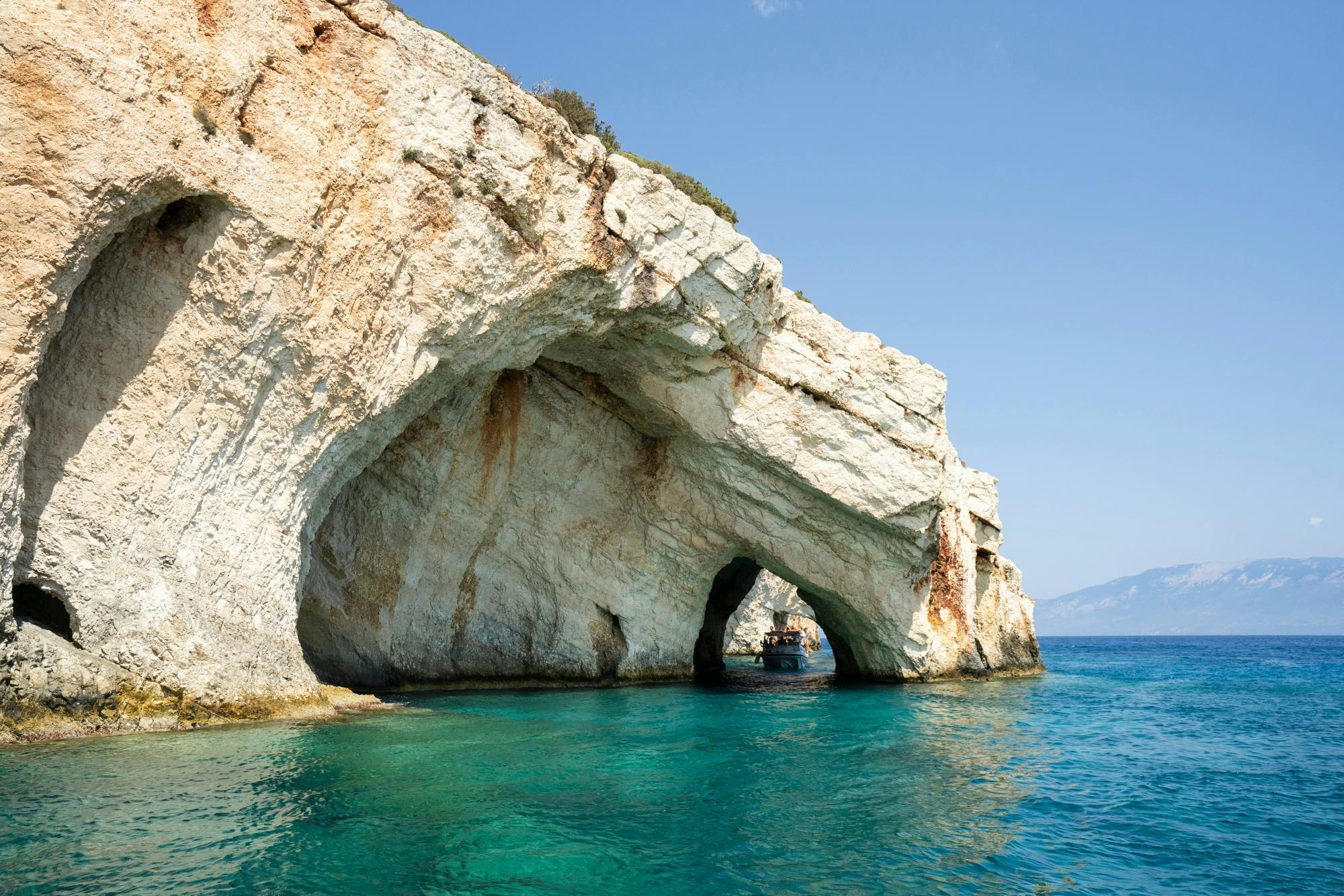 Secrets of Zante with Blue Caves visit and local tastings