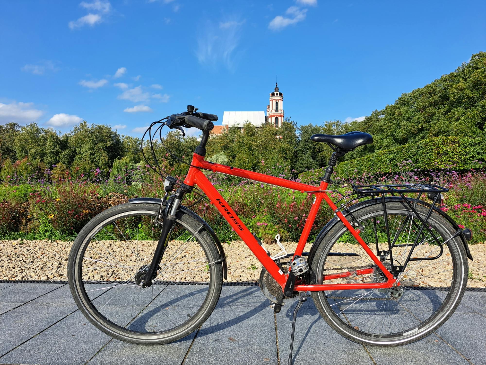 8-hour bike rental in Vilnius