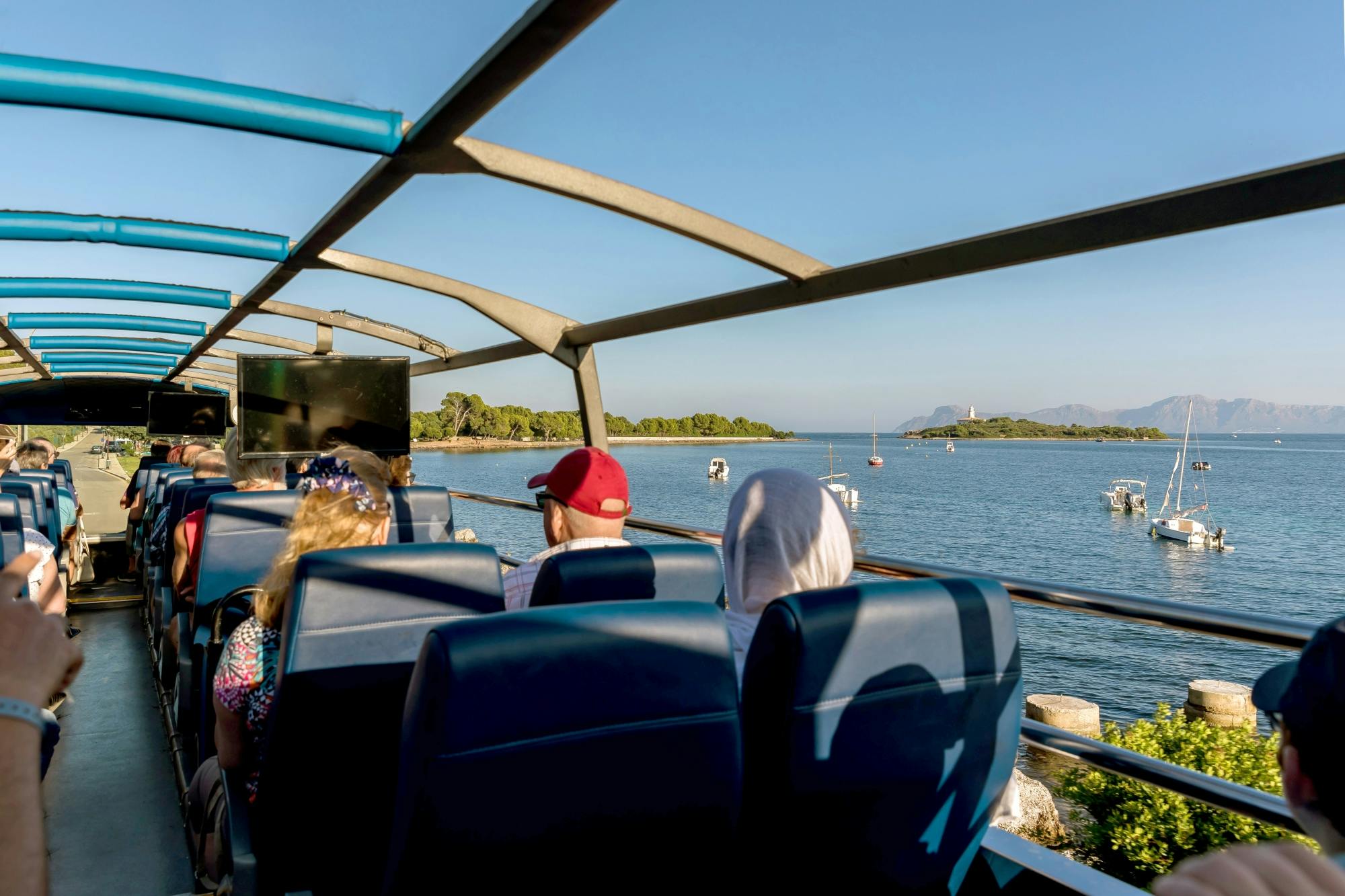 Alcudia open-top sightseeing bus tour
