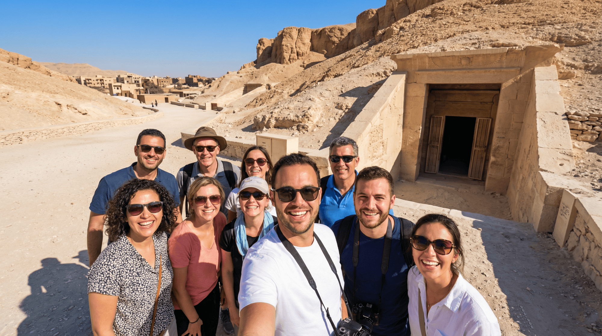 Świątynia Dendera, Dolina Królów, rejs feluki i lunch z Marsa Alam