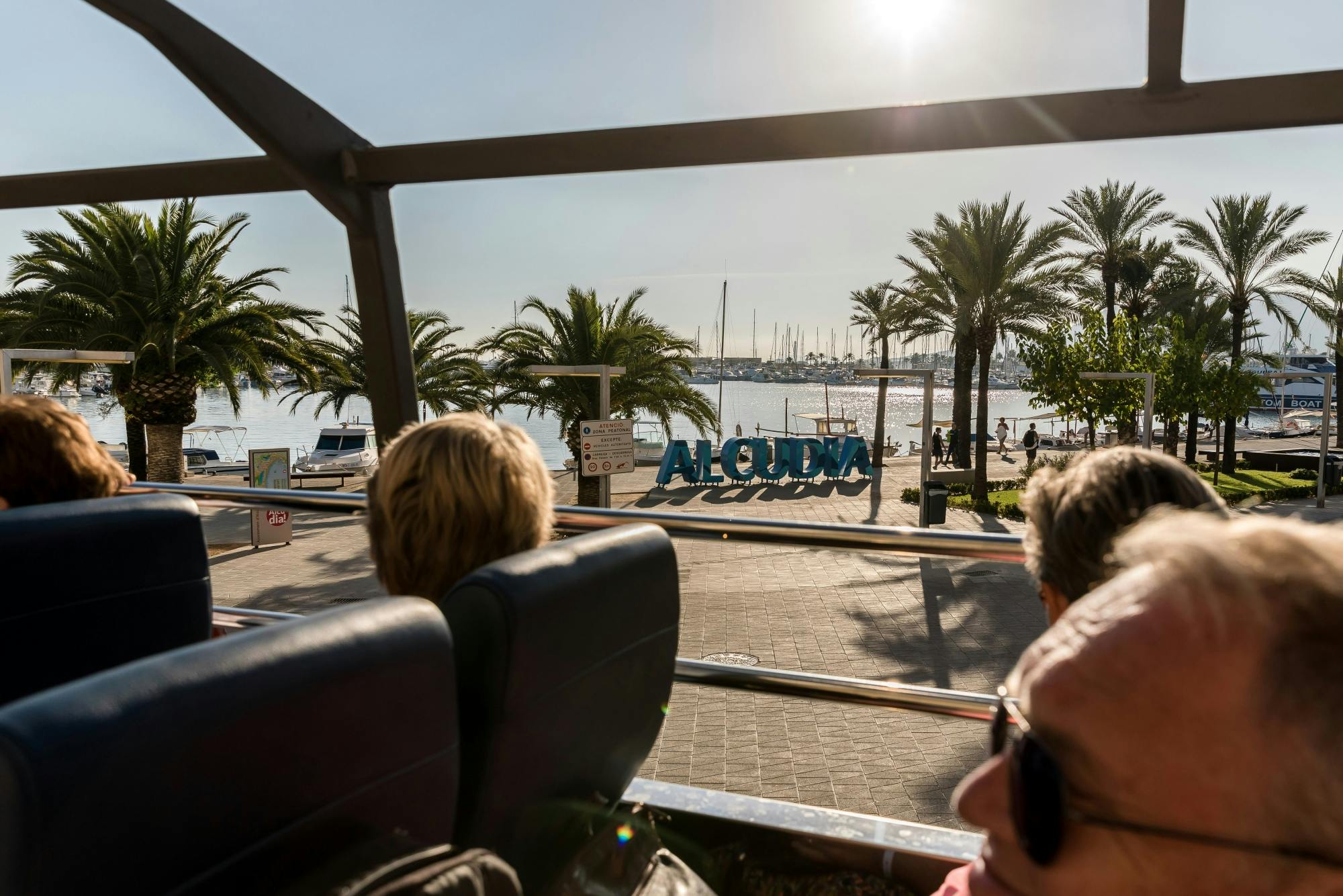 Alcudia open-top sightseeing bus tour