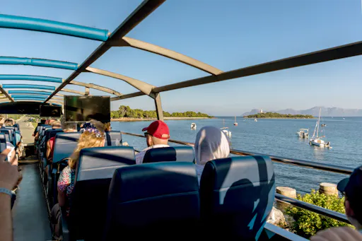 Alcudia open-top sightseeing bus tour