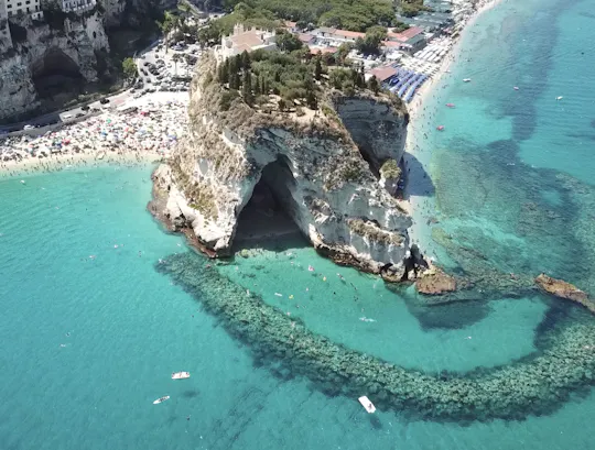 Viagem de barco para Capo Vaticano a partir de Tropea