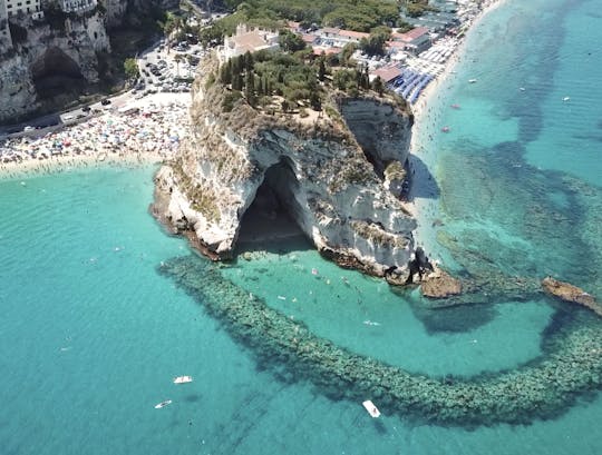 Bootsfahrt nach Capo Vaticano von Tropea aus