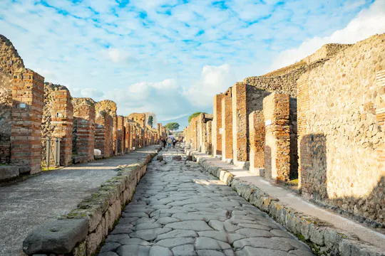 Pompeii's new discoveries small-group guided tour