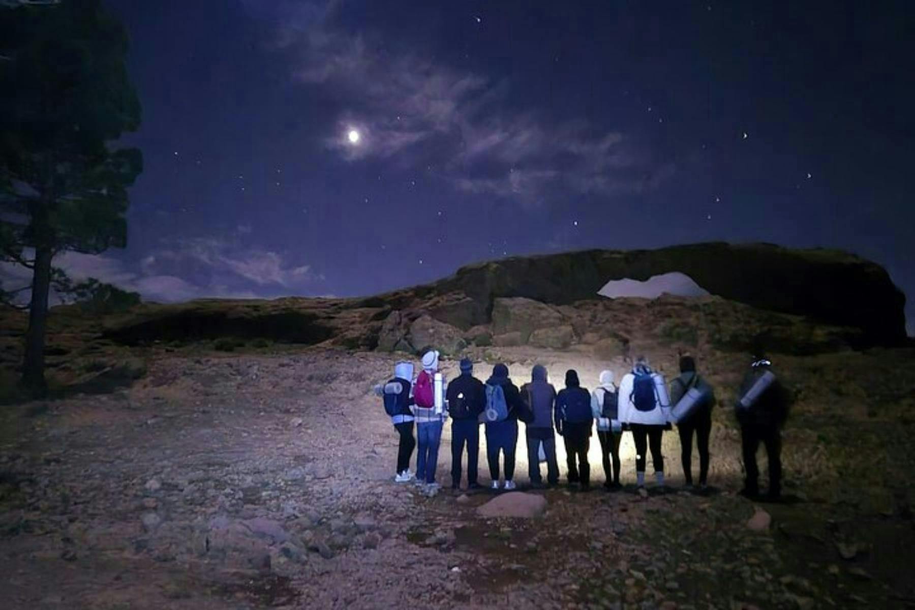 Gran Canaria astronomie wandeling zonsondergang tour met picknick en sterren kijken