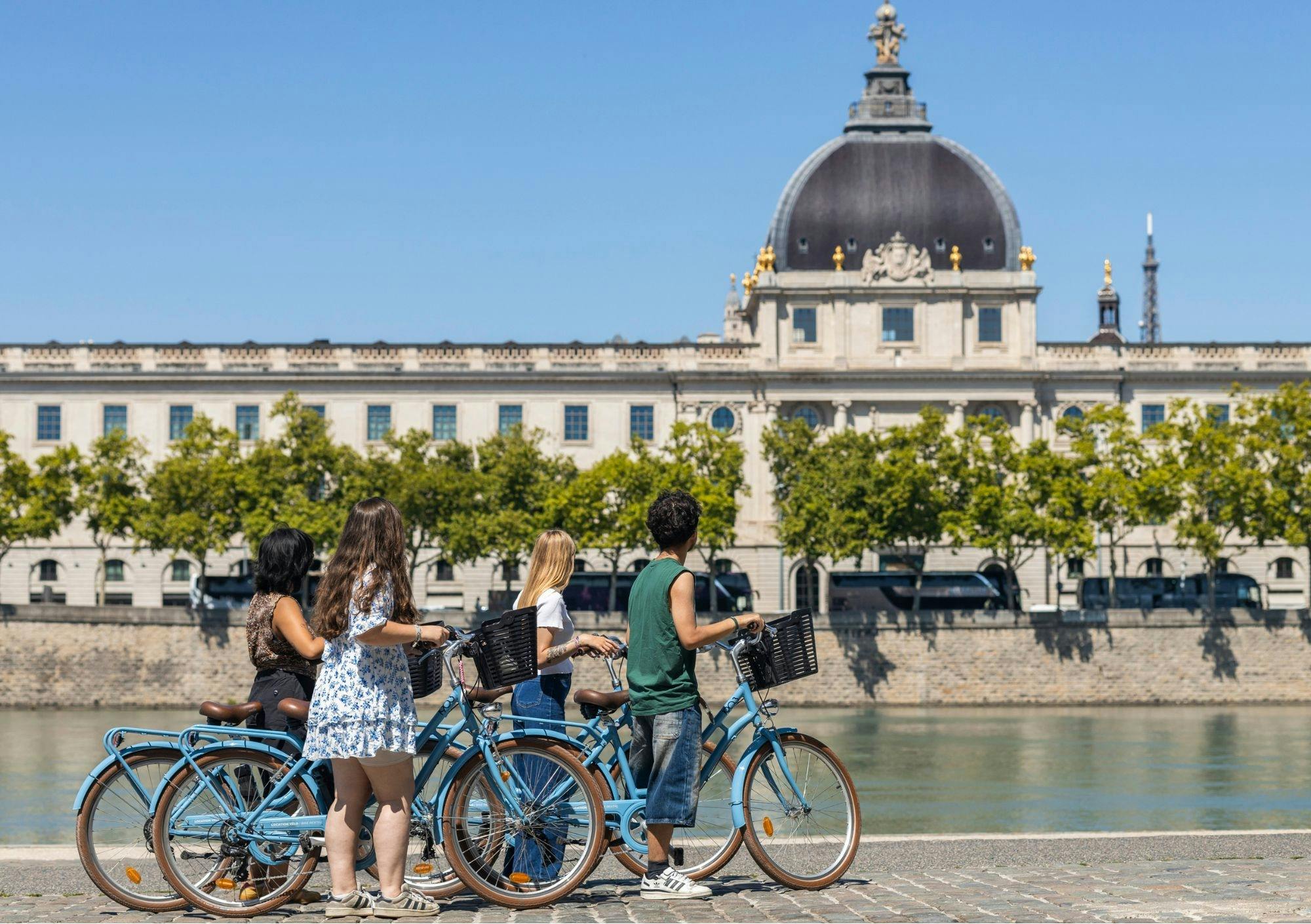 3-stündige Fahrradtour zu den Highlights der Stadt Lyon
