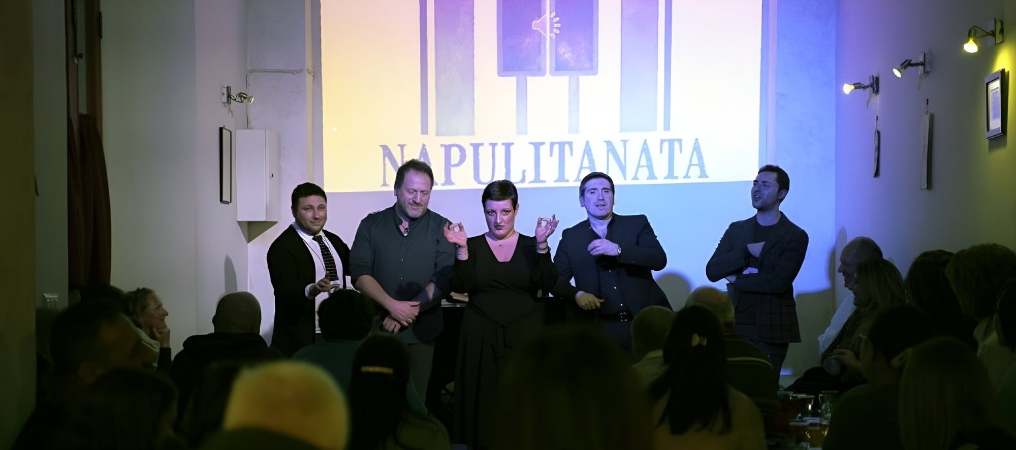 Live Napolitaanse traditionele muziek