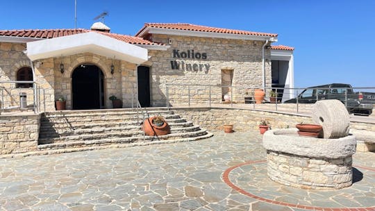 Paphos Hills wine tour with lunch and historic monastery visit