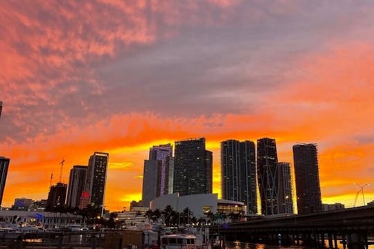 Cruzeiro na Baía de Biscayne com bar aberto