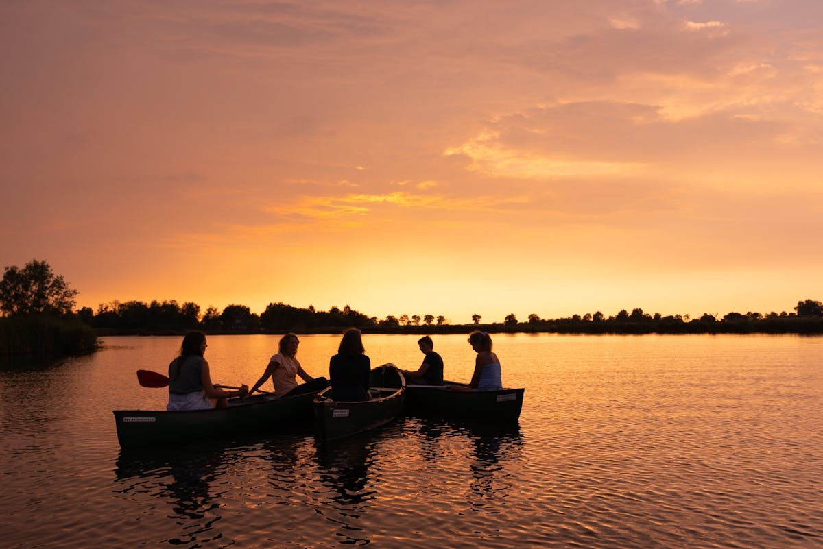 Zonsondergang tour met kano
