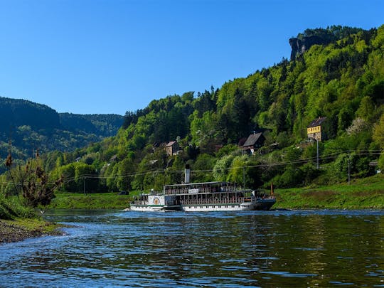 Tour in barca della Svizzera sassone
