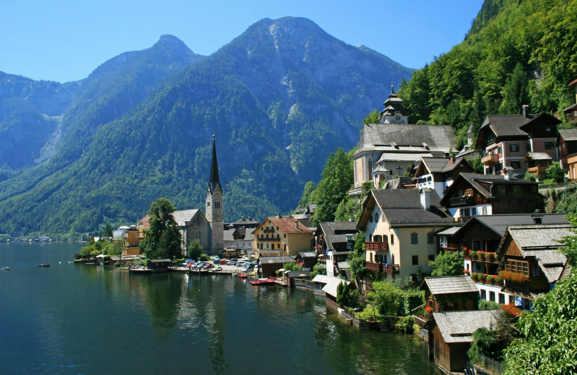 Viaje al pueblo lacustre de Hallstatt