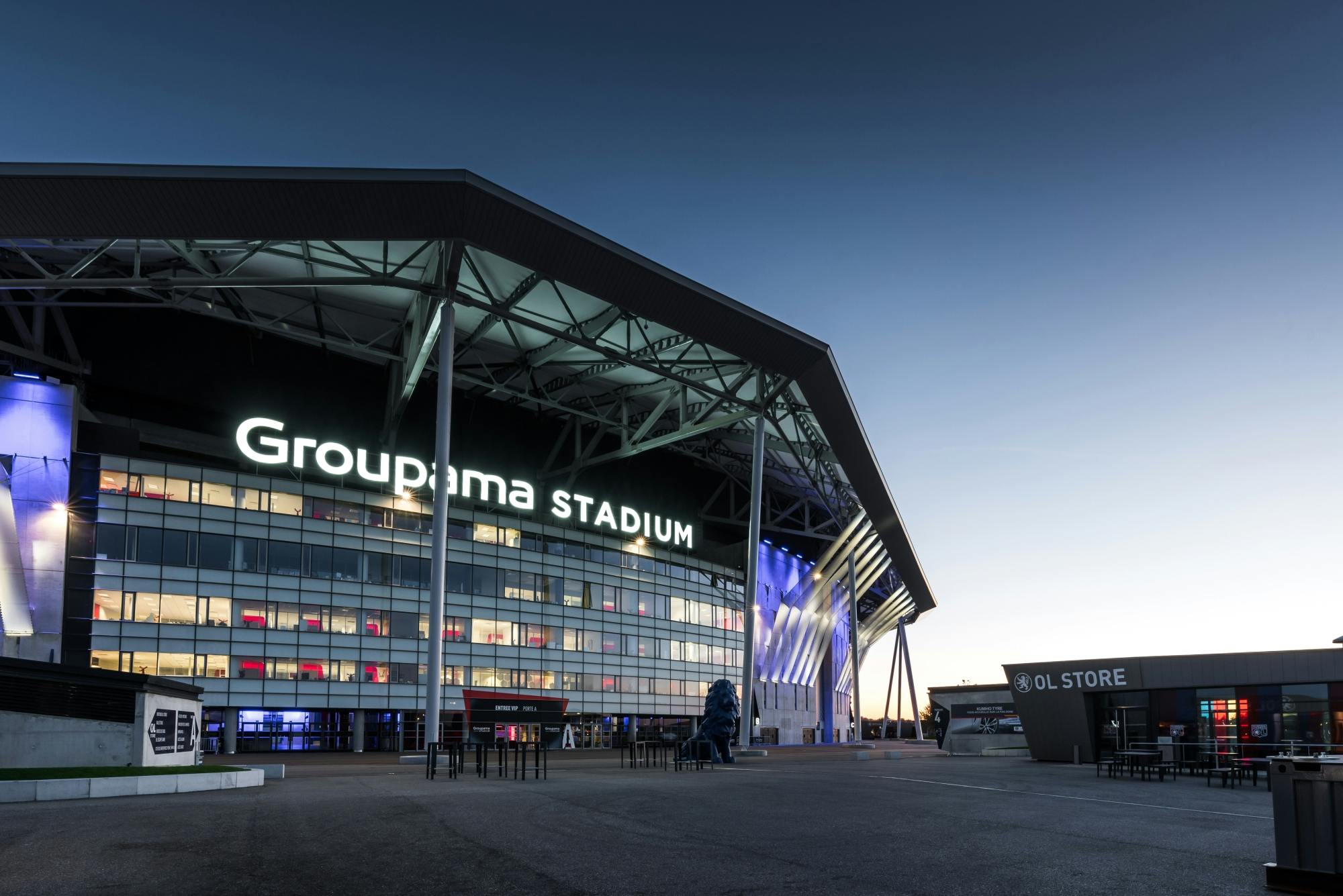 Olympique Lyonnais stadium and museum entrance tickets