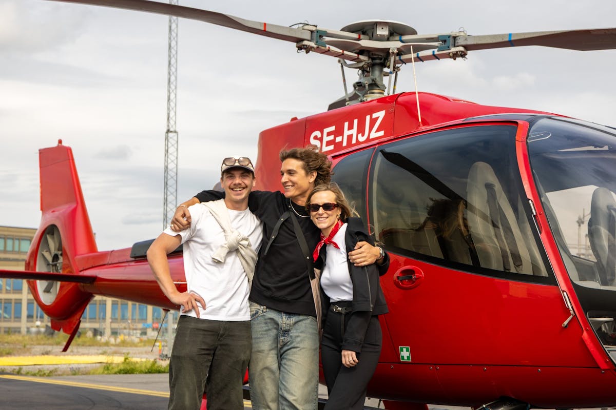 Stockholm 20-minuten privé helikoptervlucht