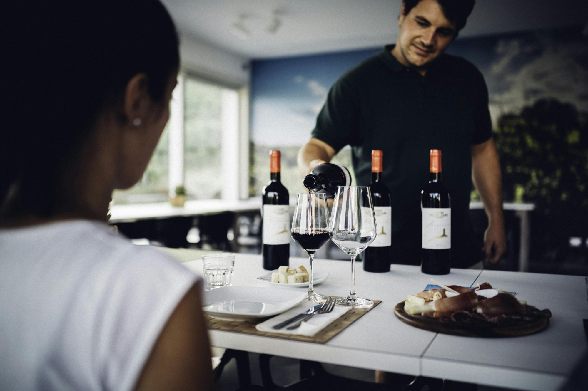 Wine tasting and tour at a family-run organic winery in Tuscany