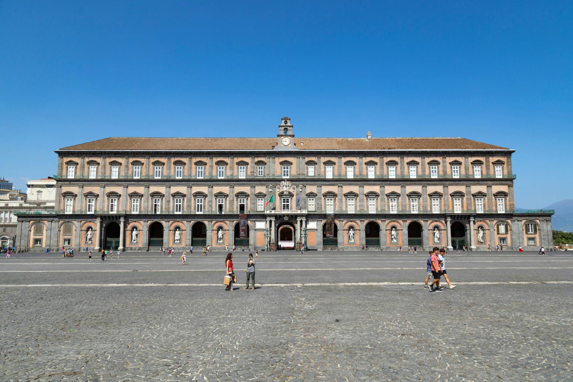 Naples highlights bus and walking tour with coffee and pastry