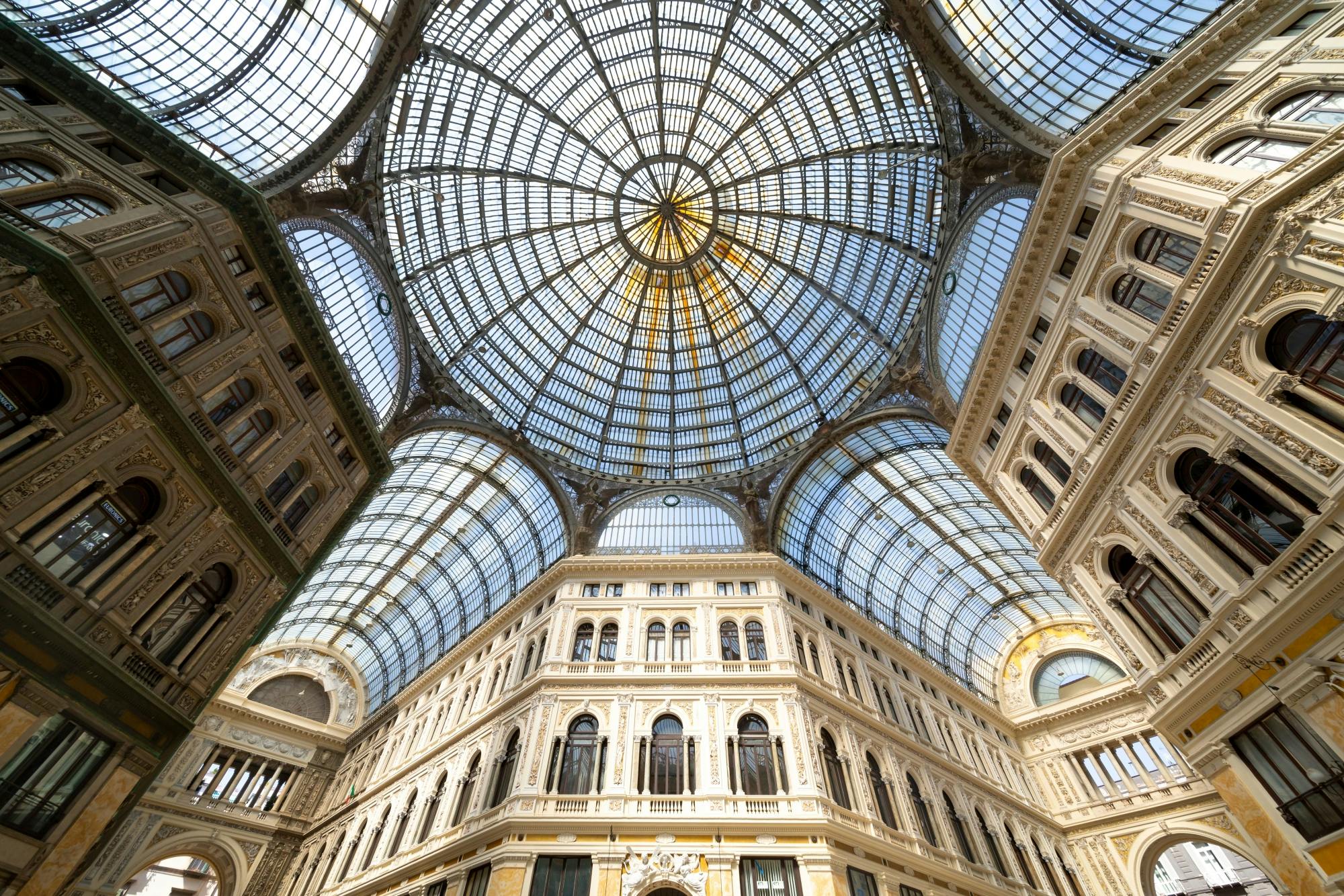 Naples highlights bus and walking tour with coffee and pastry