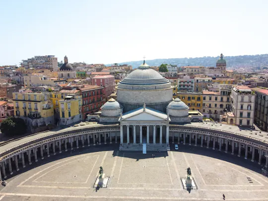 Naples highlights bus and walking tour with coffee and pastry