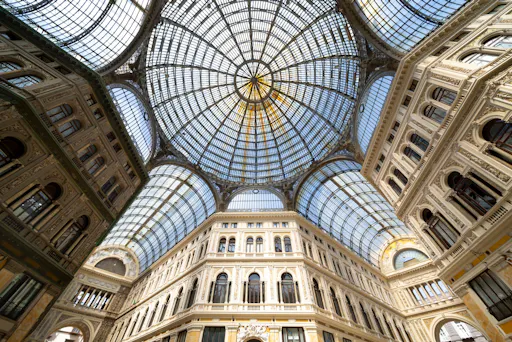 Naples highlights bus and walking tour with coffee and pastry