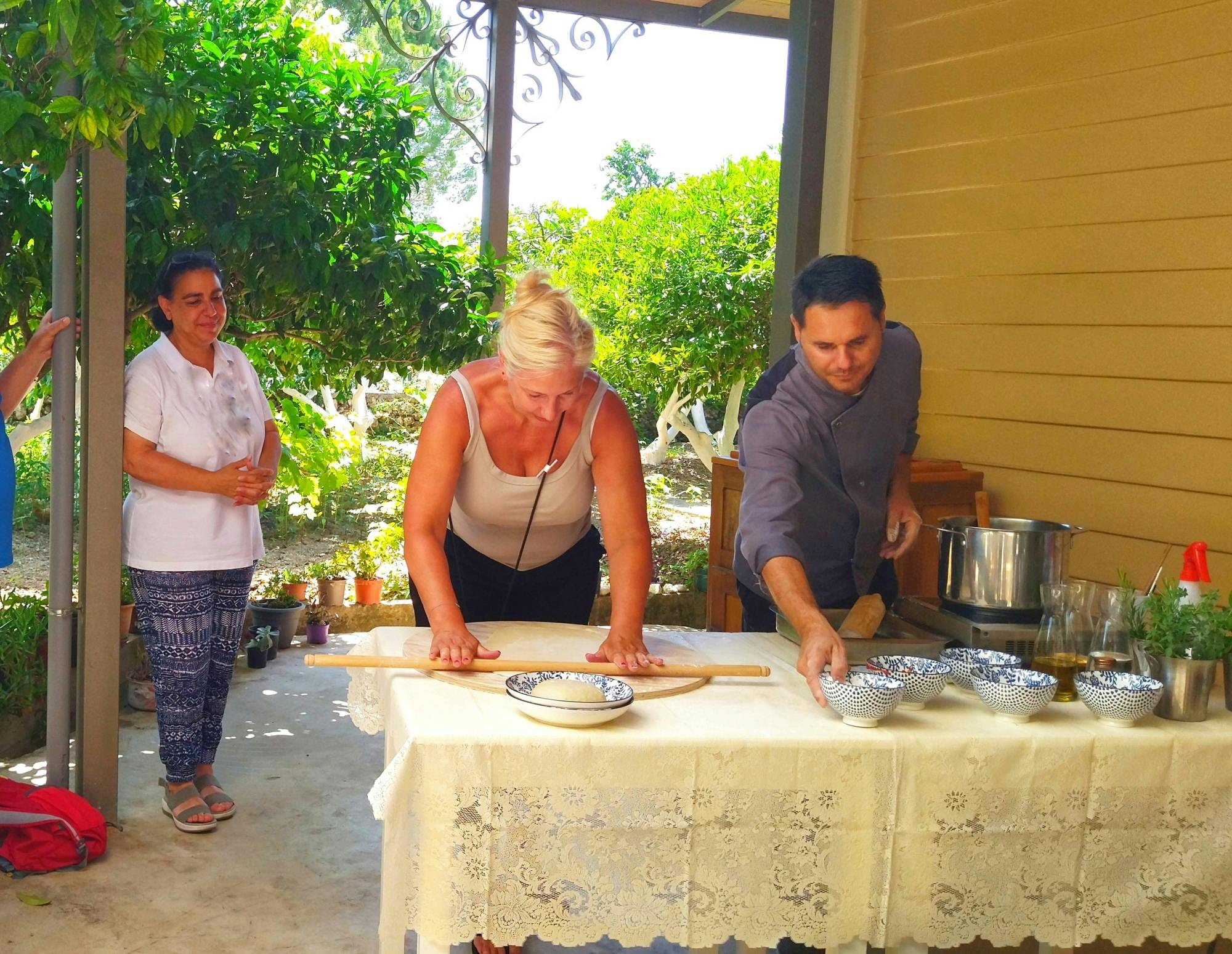 En Kefallinia organic farm and restaurant visit