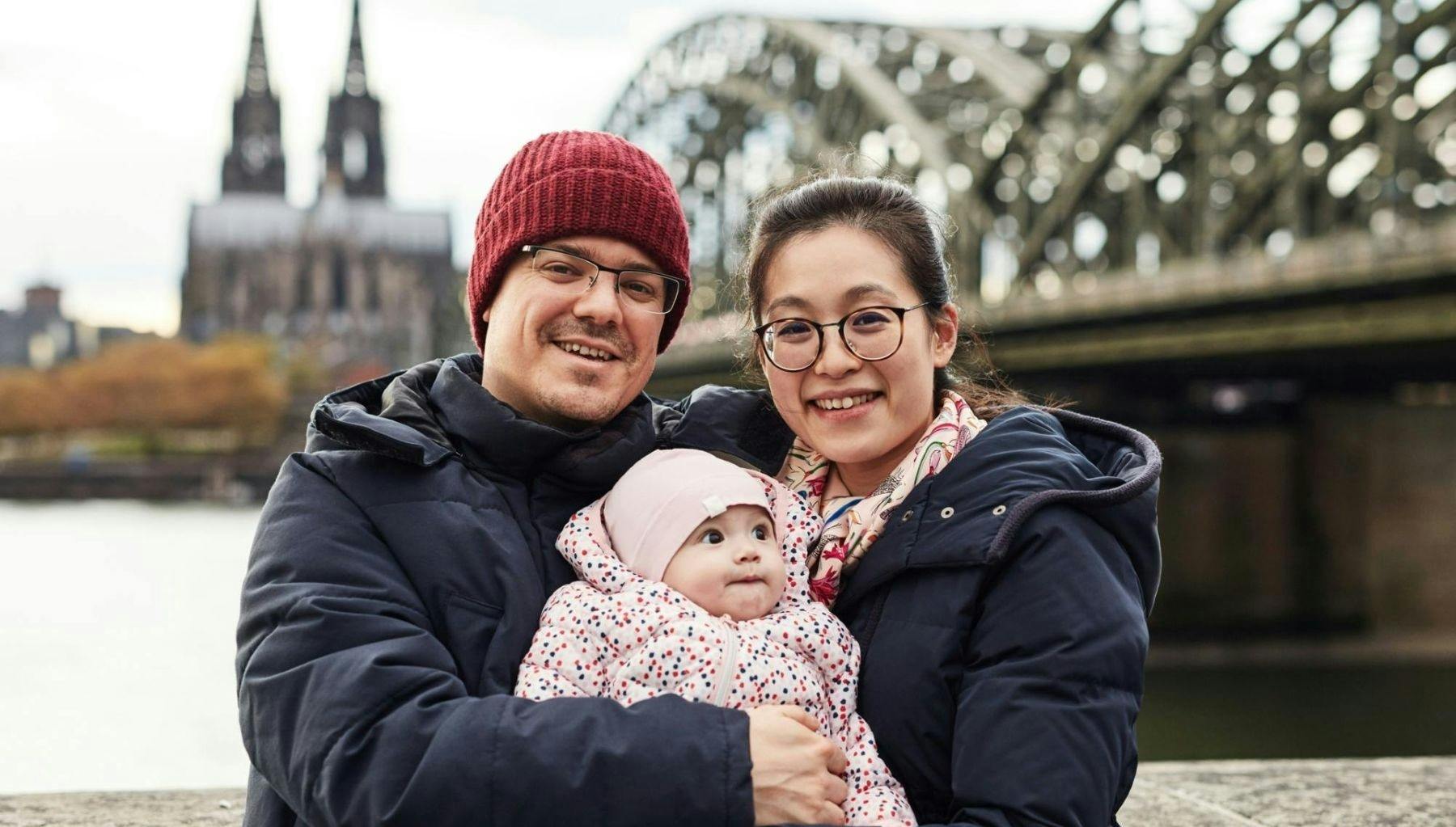 Passeio privado a pé em família pelos pontos altos de Colónia