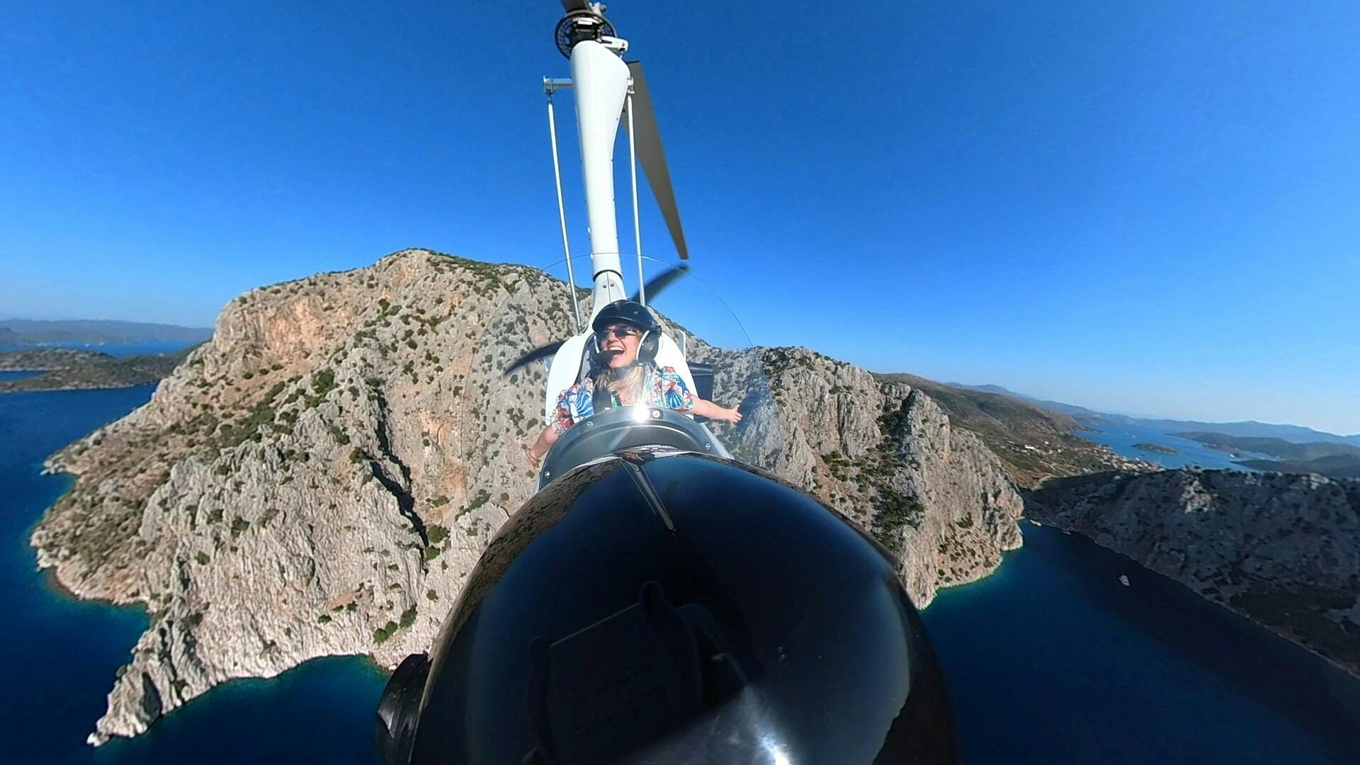 Marmaris gyrocopter flight experience