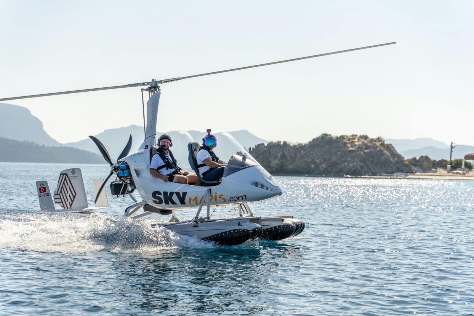 Marmaris gyrocopter flight experience