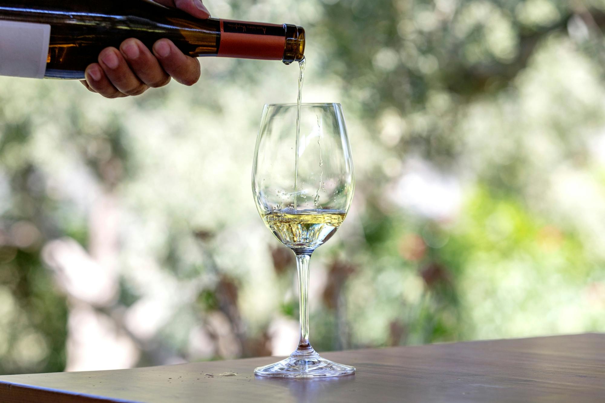 Wine and lunch platter at Ktima Akrani vineyard in Kos