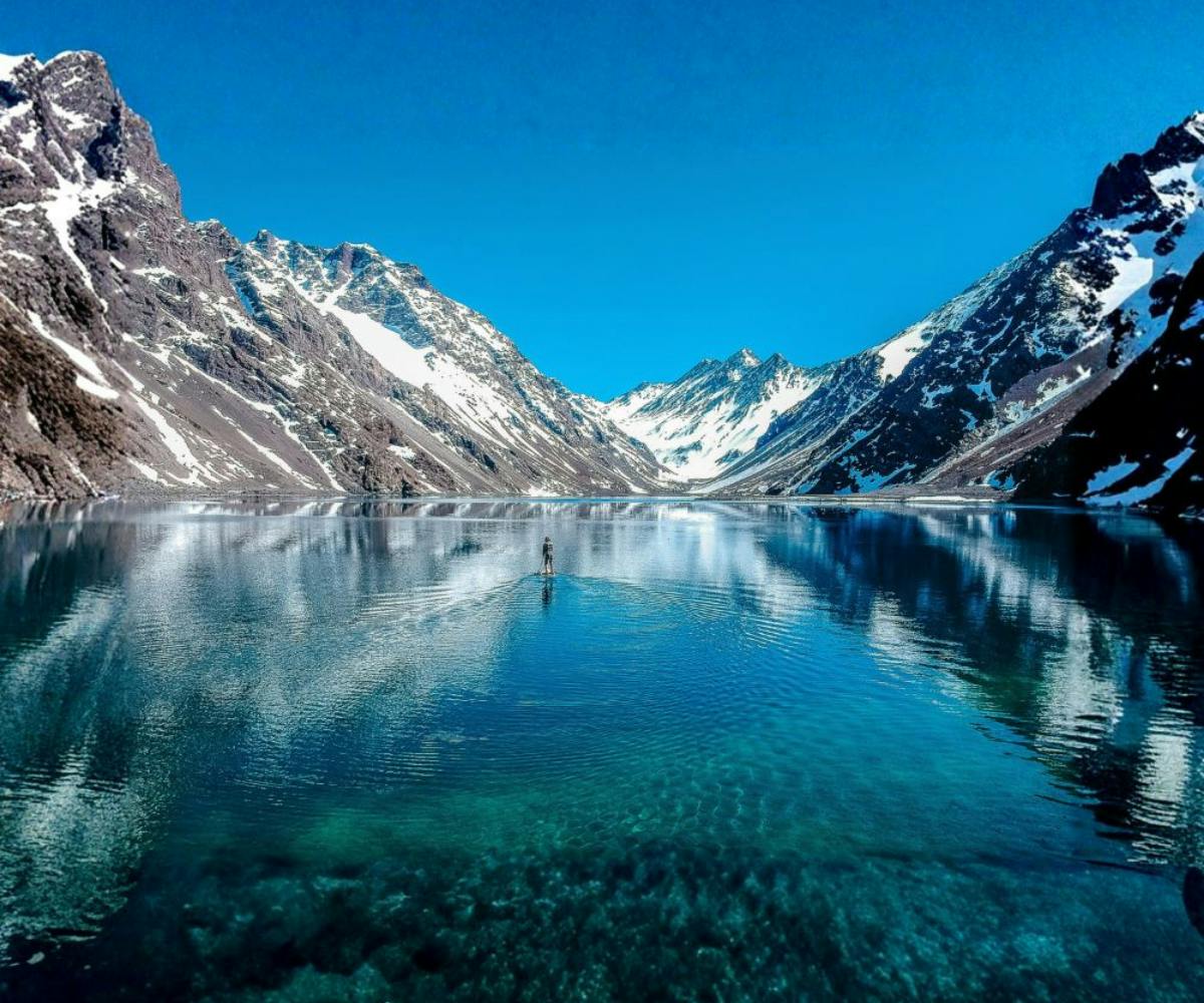 Visita guiada de dia inteiro a Portillo e Laguna del Inca a partir de Santiago